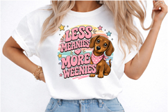 Less Meanies More Weenies PNG Designs Product Image 2