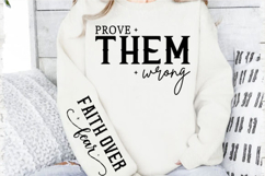 Faith Over Fear Svg Design Product Image 3