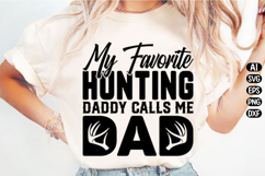 My Favorite Hunting Buddy Svg Design Product Image 1
