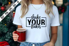 Shake Your Flakes Svg, Christmas Svg Designs Product Image 3