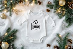 Christmas Baby Bodysuit One Piece Mockups Jpg Product Image 1