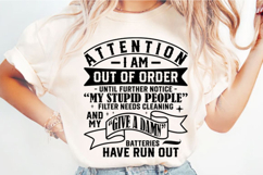 Funny Sarcastic Svg Bundle, Funny Sarcasm Quotes Svg Designs Product Image 3