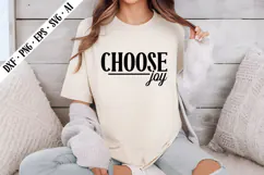 CHOOSE Joy Svg, Motivation Svg Designs Product Image 3