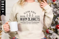 sleigh rides holiday magic per 25c ride warm blankets hot co Product Image 3