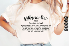 Sister in law Definition Svg Design Product Image 1