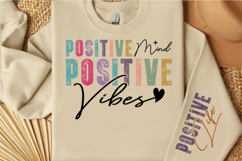 Positive Affirmations Life Mind Vibes Svg Design Product Image 4