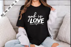 god is love Svg, Motivation Svg Designs Product Image 3