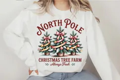 North Pole Christmas Tree Farm PNG Designs Product Image 3
