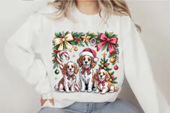 Christmas Dachshund Sublimation PNG Designs Product Image 3