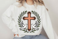 Christian Cross Sublimation PNG Bundle, Faith PNG Bundle Product Image 4