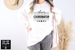Chaos Coordinator Svg Cut Files Creative Art Product Image 1