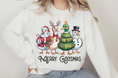 Funny Christmas Merry Goosmas PNG Designs Product Image 3