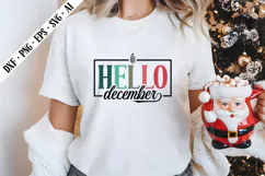 Hello Svg, Christmas Svg Designs Product Image 3