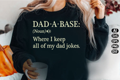 Dad Joke Shirt for Father's Day Svg Design Product Image 3