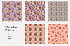 Love Gnomes - Valentines Day Gnomes Clipart & Patterns Product Image 8