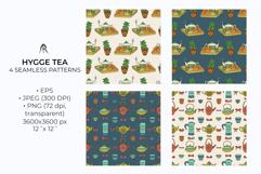 Hygge Tea Time Seamless Patterns Product Image 2