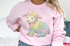 Patchwork Easter Lamb png Product Image 4