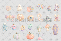 Halloween Gothic Pastel Clipart Product Image 3