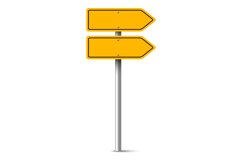 Realistic Road Sign, Vector Set. Product Image 4