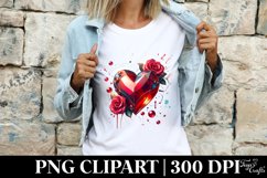 Heart Love Clipart |T-shirt, Mug, Tumbler Product Image 4