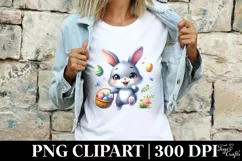 Easter Egg Hunt Clipart |T-shirt, Mug PNG Product Image 4