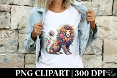 Watercolor Colorful Floral Lion |T-shirt, Mug, Tumbler Product Image 4