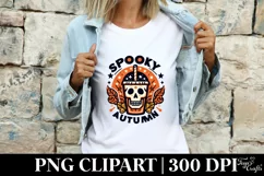 Halloween Spooky Watercolor Clipart PNG Product Image 4