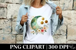 Moon Flowers PNG Product Image 5