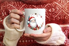 Watercolor Christmas Image Featuring Santa PNG Product Image 3