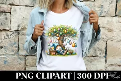 Easter Bunny Clipart |T-shirt, Mug PNG Product Image 4