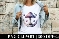 Mystical Mushroom | Celestial | Magic Mushrooms PNG |Tarot Product Image 4