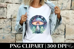 Mystical Mushroom | Celestial | Magic Mushrooms PNG |Tarot Product Image 3