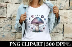 Mystical Mushroom | Celestial | Magic Mushrooms PNG |Tarot Product Image 3