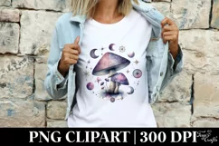 Mystical Mushroom | Celestial | Magic Mushrooms PNG |Tarot Product Image 3