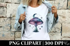 Mystical Mushroom | Celestial | Magic Mushrooms PNG |Tarot Product Image 3