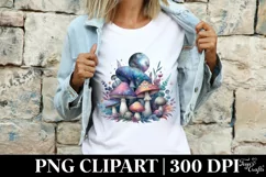 Mystical Mushroom | Celestial | Magic Mushrooms PNG |Tarot Product Image 4