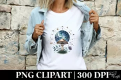 Mystical Mushroom | Celestial | Magic Mushrooms PNG |Tarot Product Image 3
