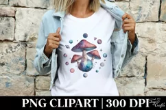 Mystical Mushroom | Celestial | Magic Mushrooms PNG |Tarot Product Image 3