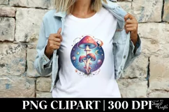 Mystical Mushroom | Celestial | Magic Mushrooms PNG |Tarot Product Image 4