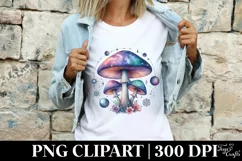 Mystical Mushroom | Celestial | Magic Mushrooms PNG |Tarot Product Image 3