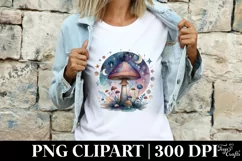 Mystical Mushroom | Celestial | Magic Mushrooms PNG |Tarot Product Image 4