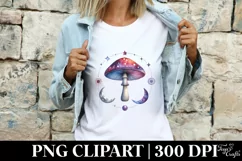 Mystical Mushroom | Celestial | Magic Mushrooms PNG |Tarot Product Image 1