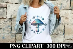 Mystical Mushroom | Celestial | Magic Mushrooms PNG |Tarot Product Image 1