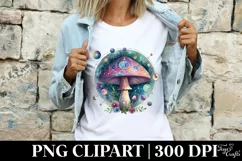 Mystical Mushroom | Celestial | Magic Mushrooms PNG |Tarot Product Image 4