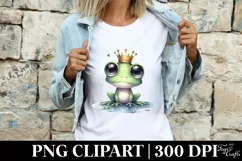 Frog Valentines Love |T-shirt, Mug PNG Product Image 3