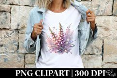 Abstract Pastel Shiny Foxglove Made of Material Product Image 4