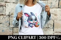 Egg Hunt Clipart |T-shirt, Mug PNG Product Image 4