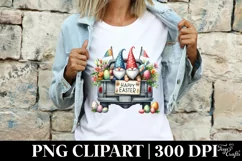 Easter Gnomes Clipart |T-shirt, Mug PNG Product Image 4