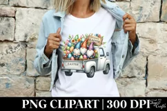 Easter Bunny Clipart |T-shirt, Mug PNG Product Image 4