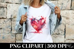 Broken Heart Love Clipart |T-shirt, Mug, Tumbler Product Image 4
